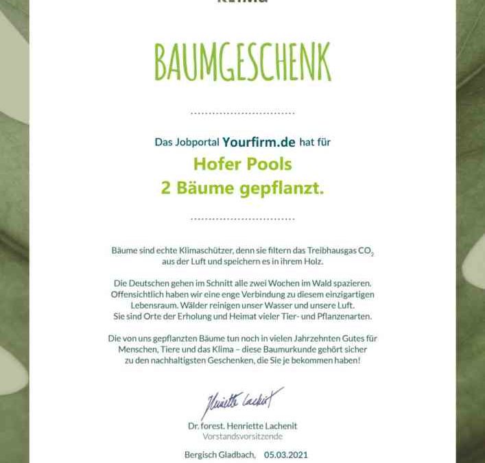 Baumpflanzurkunde